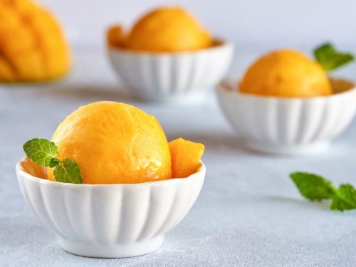 mango sorbet recipe