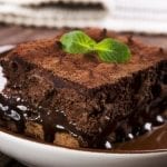 mint chocolate dump cake