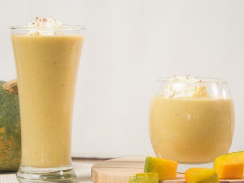 Pumpkin Pie Smoothie Recipe, creamy healthy homemade pumpkin smoothie