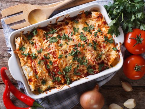 chicken enchilada casserole recipe