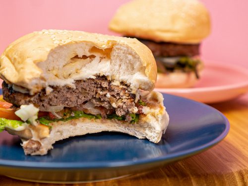 Nigella’s High-Speed Hamburger