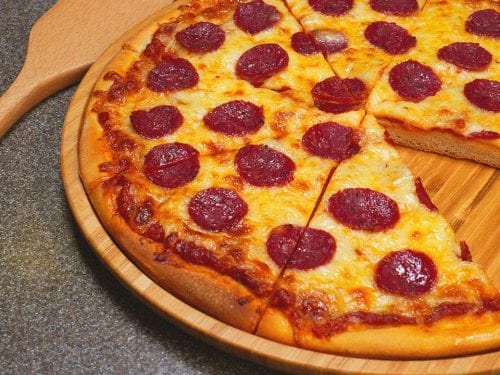 Homemade Domino's Pan Pizza Recipe Copycat