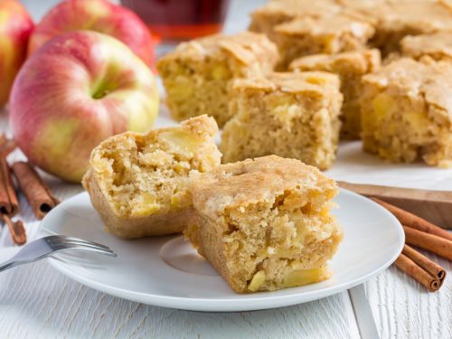 amish apple brownies