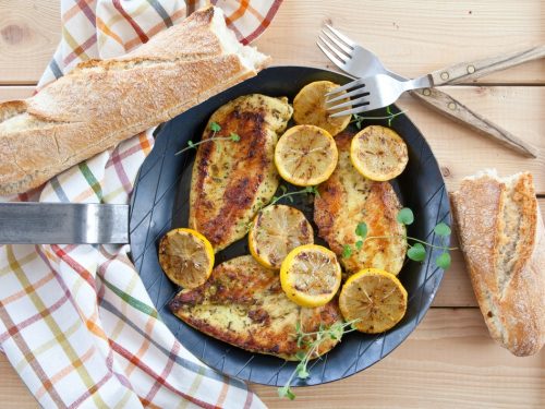 lemon herb garlic chicken breast