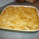 homemade macaroni and cheese