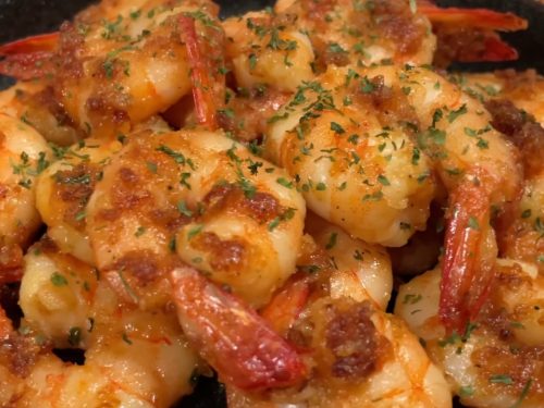 Buttery Honey Garlic Shrimp Recipe