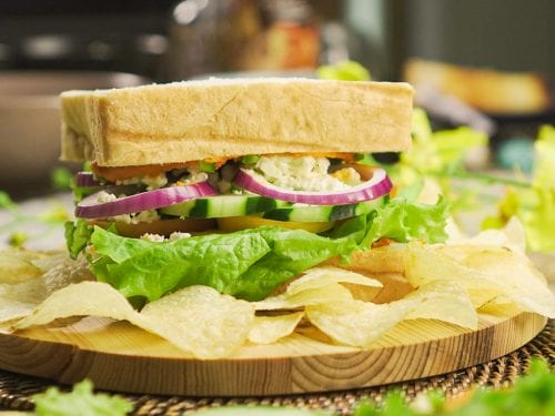 Copycat Paneras Mediterranean Veggie Sandwich