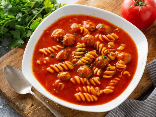 Italian Meatball Soup Recipe