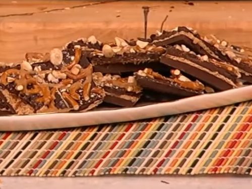 Pretzel and Peanut Butter Bark Recipe