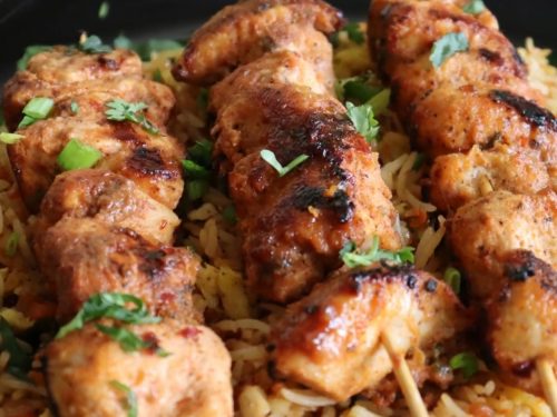 Tequila Lime Chicken Kabobs Recipe