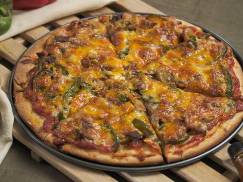 Copycat Domino's Philly Cheesesteak Pizza Recipe