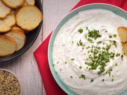 everything bagel dip recipe