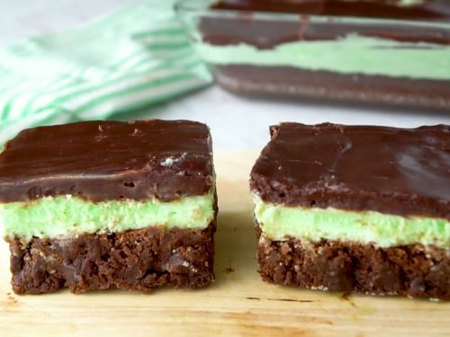 Mint Brownies Recipe