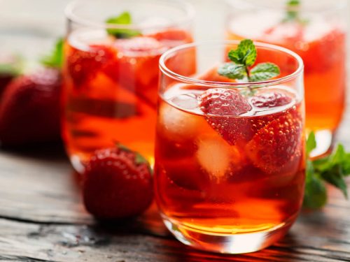 strawberry vodka cocktail