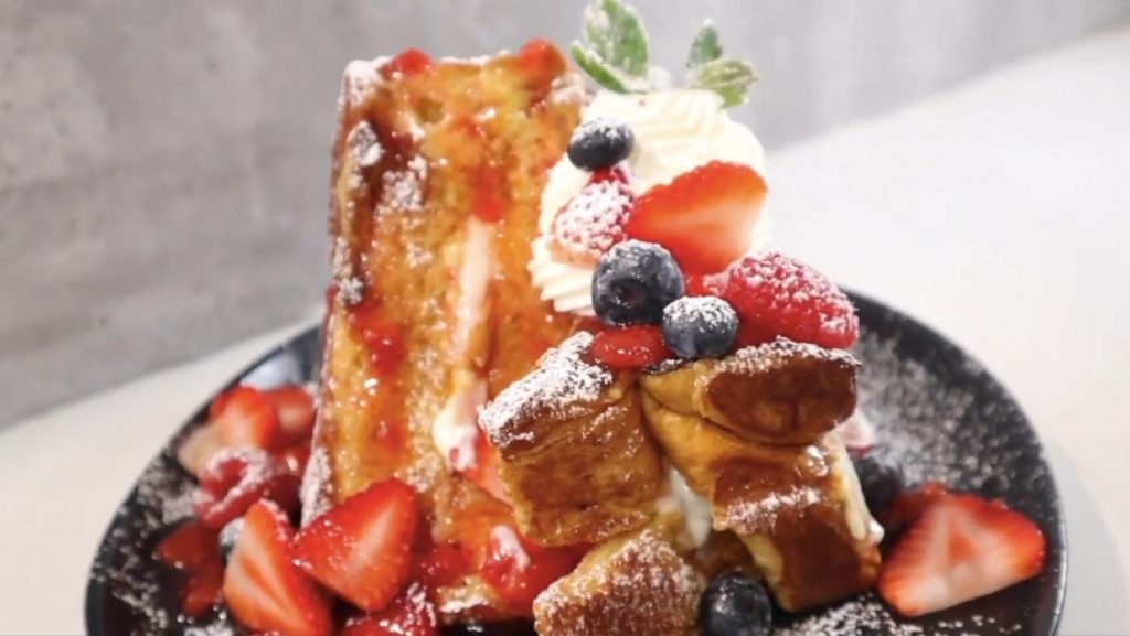 Creamy Strawberry Stuffed French Toast Recipe