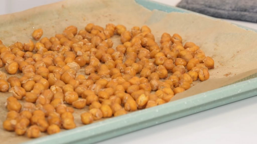 Crispy Roasted Chickpea Snack Recipe