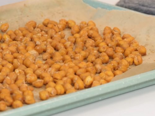 Crispy Roasted Chickpea Snack Recipe