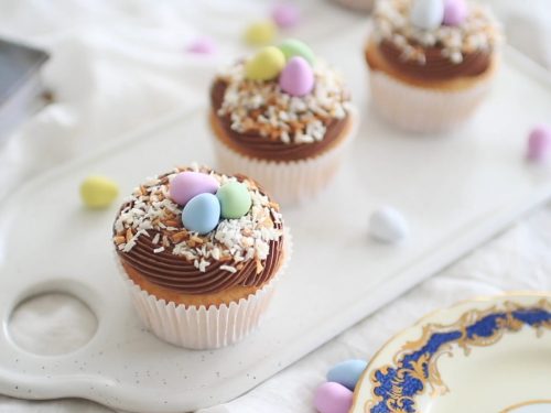 Easter Bird’s Nest Cupcakes Recipe