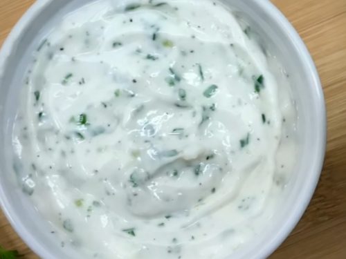 Light Ranch Dip Recipe