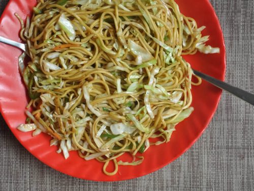 Pan Fried Noodles Recipe