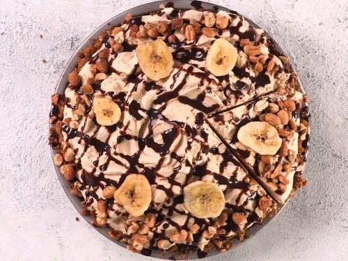 Peanut Butter Banana Refrigerator Pie Recipe