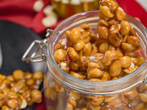 quick and easy honey roasted peanuts