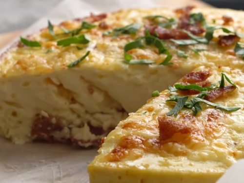 Crustless Quiche Lorraine Recipe