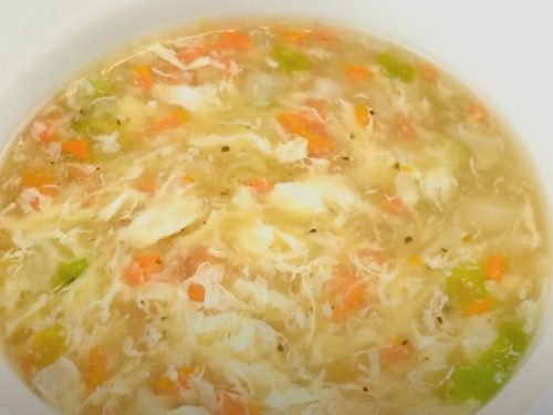 Cabbage Egg Drop Soup Recipe