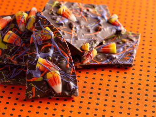 candy corn bark