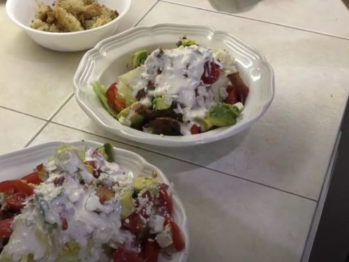 Cheesy Classic Wedge Salad