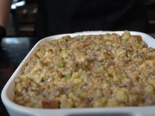 Classic Cornbread Sausage Stuffing Recipe