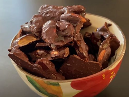 Dark Chocolate Nut Clusters with Sea Salt Recipe