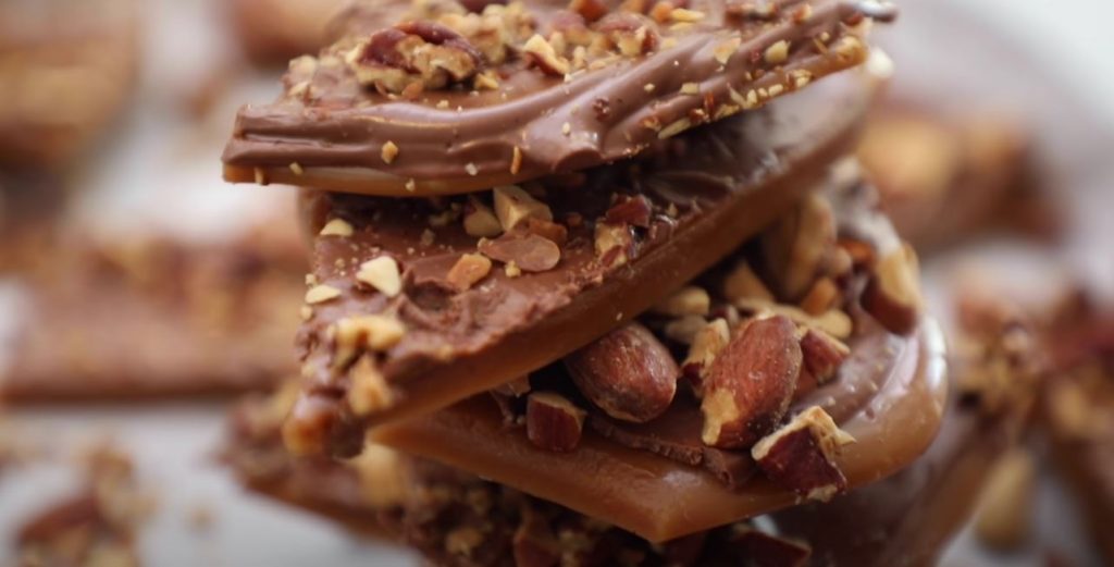 English Toffee Bars Recipe