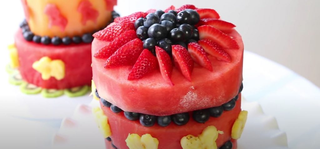 Fresh Watermelon Cake Recipe