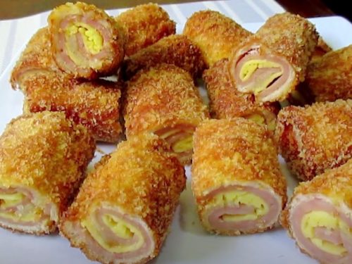 Ham & Cheese Egg Dippers Recipe