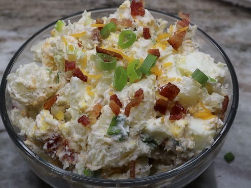 Loaded Baked Potato Salad Recipe