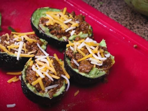 Low Carb Turkey Taco Stuffed Avocados Recipe