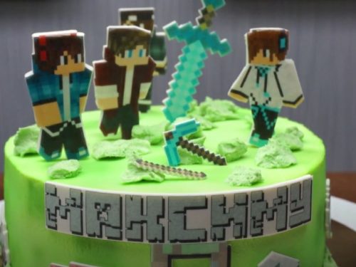 Minecraft Cake Recipe