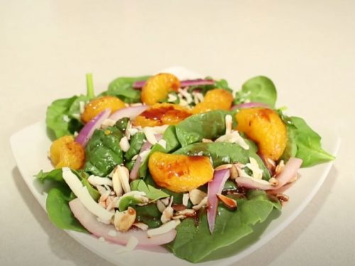 Orange Salad in Mandarin-Cider Vinaigrette Recipe