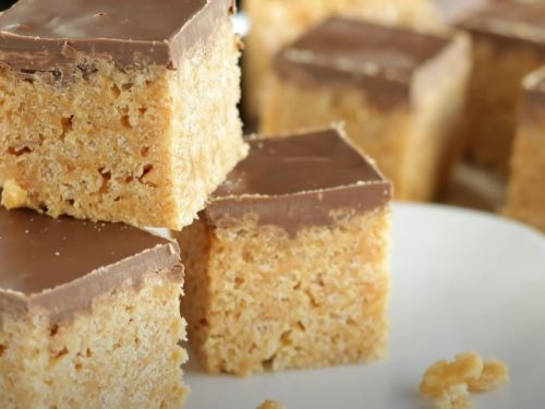 Peanut Butter Rice Crispy Treats Recipe