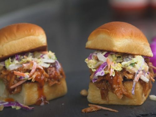 Pulled Pork Pickle Sliders Recipe