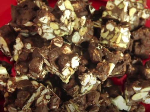 Rocky Road Chocolate Candy Recipe