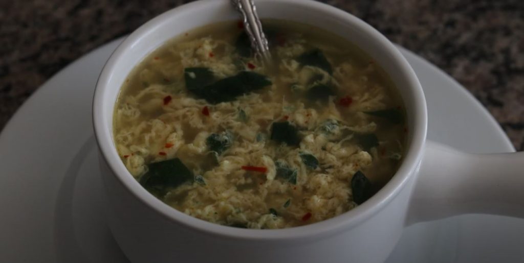 Spinach Stracciatella Soup with Orzo Recipe