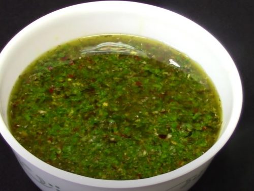 Tangy Chimichurri Sauce Recipe