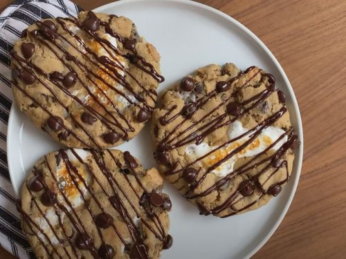 Toasted S'more Chocolate Chip Cookies Recipe