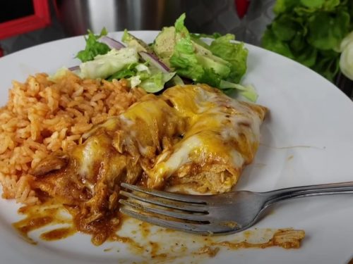 Traditional Chicken Enchiladas Recipe