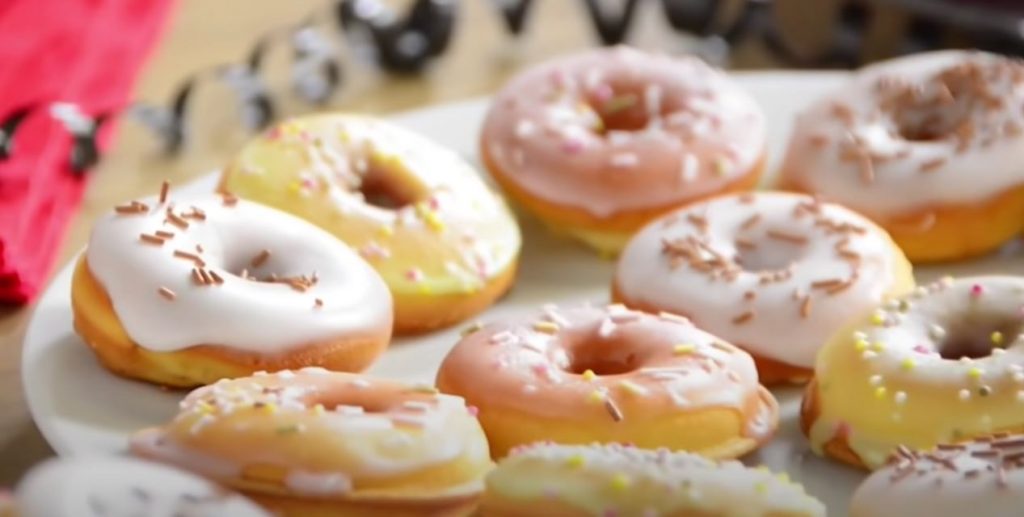 Vanilla Lavender Mini Donuts Recipe