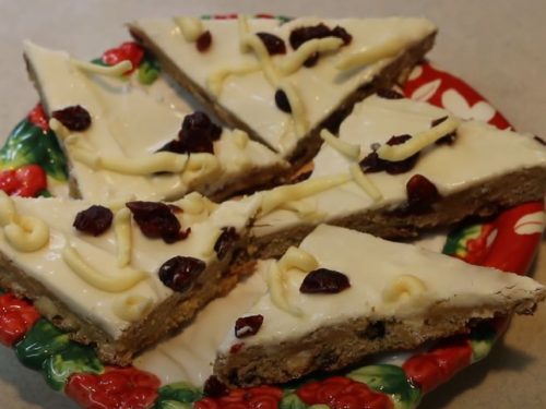 White Chocolate Cranberry Bliss Bars (Starbucks Copycat) Recipe