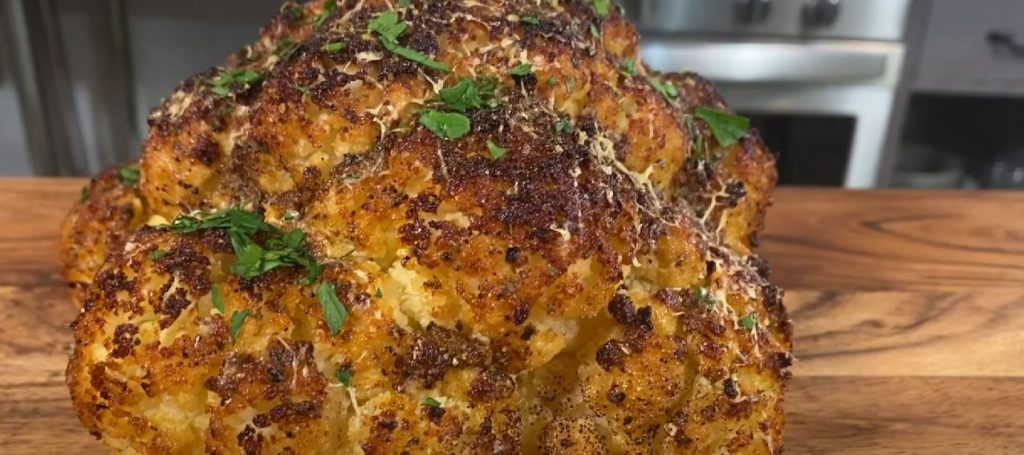 Whole Roasted Cauliflower Recipe