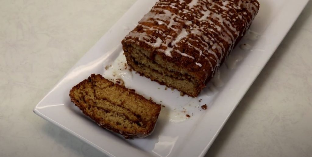 Zucchini Bread with Cinnamon Sugar Topping Recipe